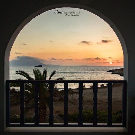 Glaros Luxury Studio On The Beach Διαμέρισμα Αρκάσα Εξωτερικό φωτογραφία