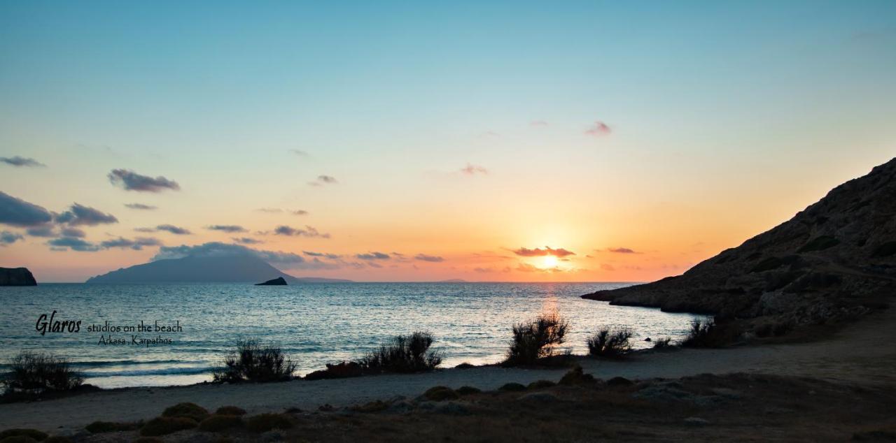 Glaros Luxury Studio On The Beach Διαμέρισμα Αρκάσα Εξωτερικό φωτογραφία