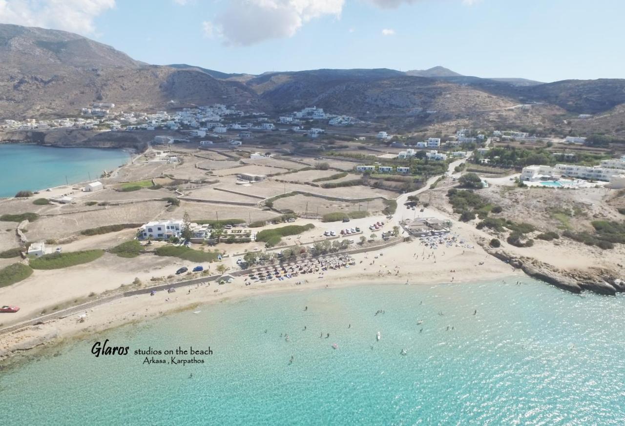 Glaros Luxury Studio On The Beach Διαμέρισμα Αρκάσα Εξωτερικό φωτογραφία